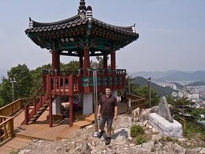 Chris at the top of Imhosan