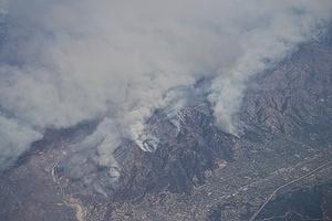 Fires in the hills