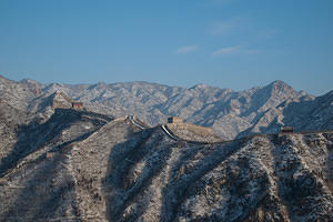 Juyong pass wall and hills