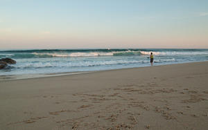 Sand trails and Anna