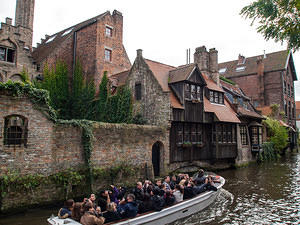 Canal tour boat