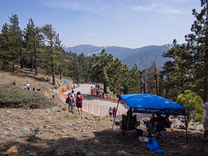 AMGEN Tour of California 2014 Stage 6 finish at Mountain High