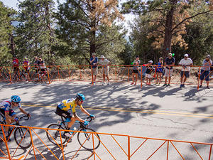 AMGEN Tour of California Stage 6 finish at Mountain High