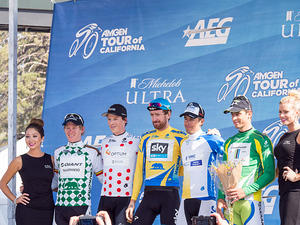 AMGEN Tour of California Stage 6 finish at Mountain High