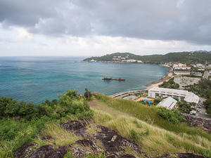 Fort Louis overlooking Baie de la Potence