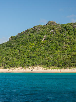 Beach at Anse de Colombier