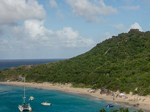 Anse de Colombier beach