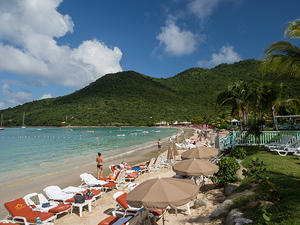 Beach at Anse Marcel