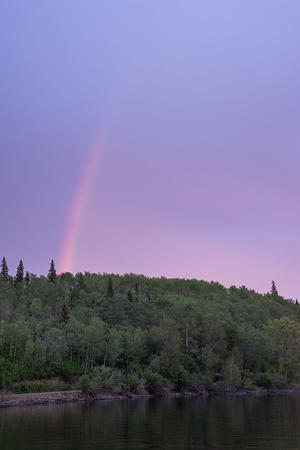 Evening rainbow