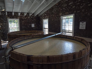 Woodford Reserve fermentation tanks