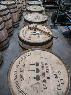 Woodford Reserve new barrels