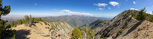 Mine Gulch, Mt San Antonio, Mount Baden-Powell saddle