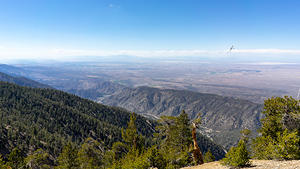 Glider over Victor Valley