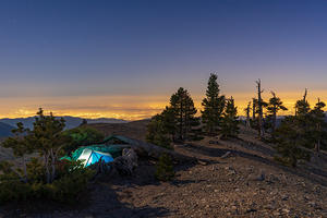 San Gabriel Valley from Mt Baden-Powell