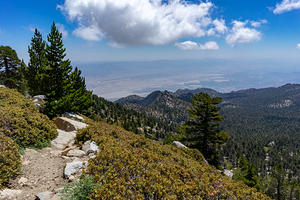 Palm Springs from Mt. San Jacinto Summit Trail