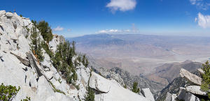 Looking north from Mt. San Jacinto