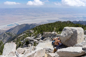 Looking north from Mt. San Jacinto summit