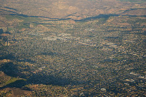 Escondido from the air