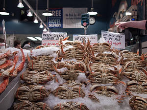 Market crabs