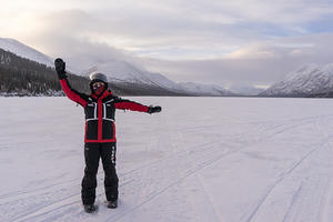 Dannica on Fish Lake