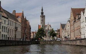 Bruges from the canal