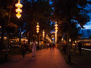 Tivoli's walkways