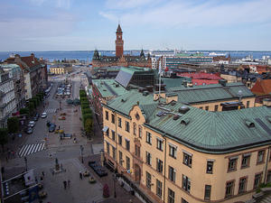 Helsingborg from the gate