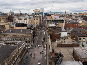 View from The Lighthouse in Glasgow